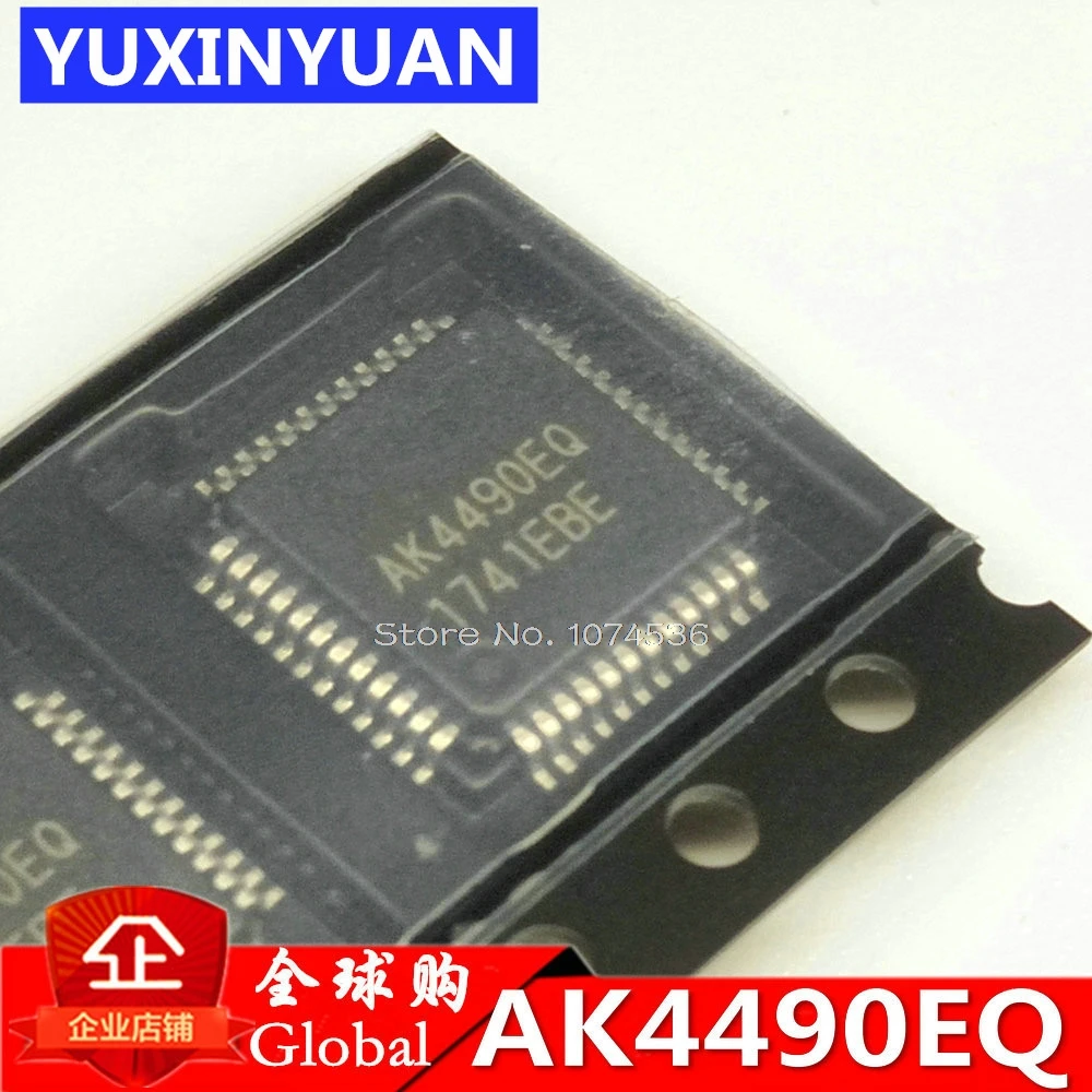 AK4490 AK4490EQ L DAC 32BIT AUDIO LQFP48 1 шт.|dac ak4490|dac 32bitdac audio |