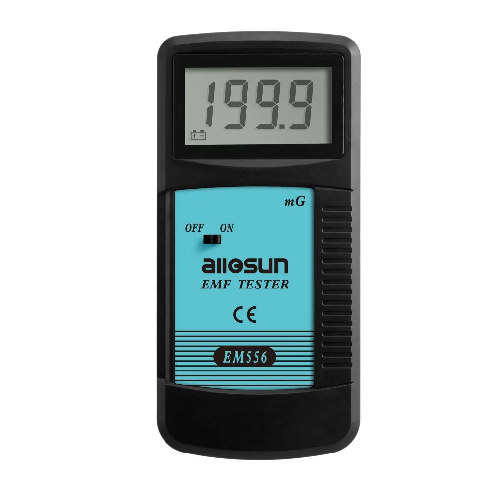 All sun EM556 Высокочувствительный EMF тестовый er 0 1 199 9 мг 30 Гц 400 тест на значение