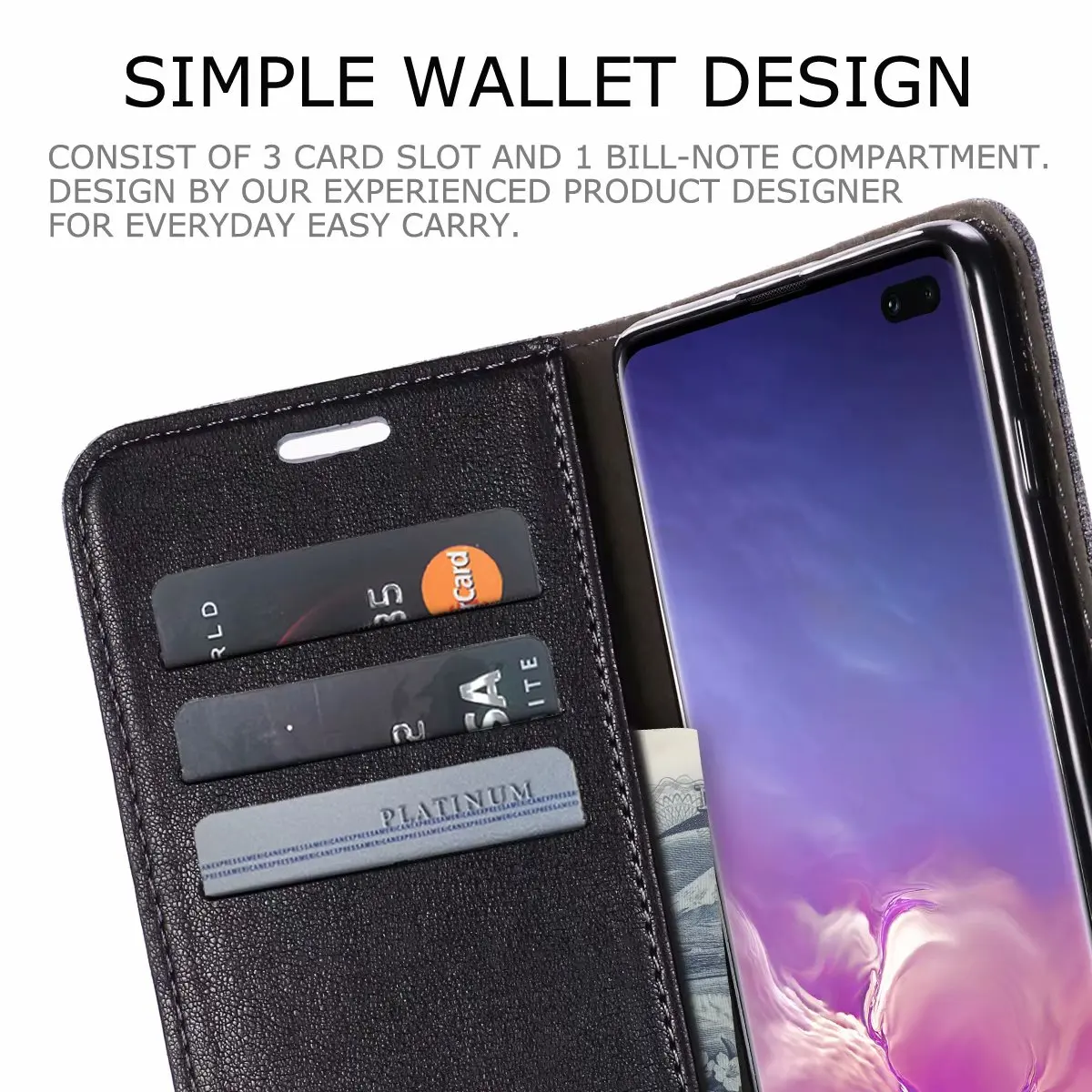 Denim Cloth + Leather Wallet Case For Samsung Galaxy S10 Plus S10E S9 S8 S7 Note 9 8 A3 A5 A7 2017 A6 A8 2018 Cover Phone Cases | Мобильные