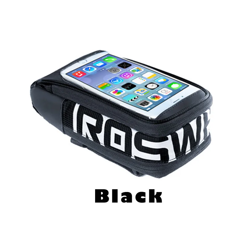 Водонепроницаемый велосипедный руль ROSWHEEL передняя трубка Сумка с сенсорным