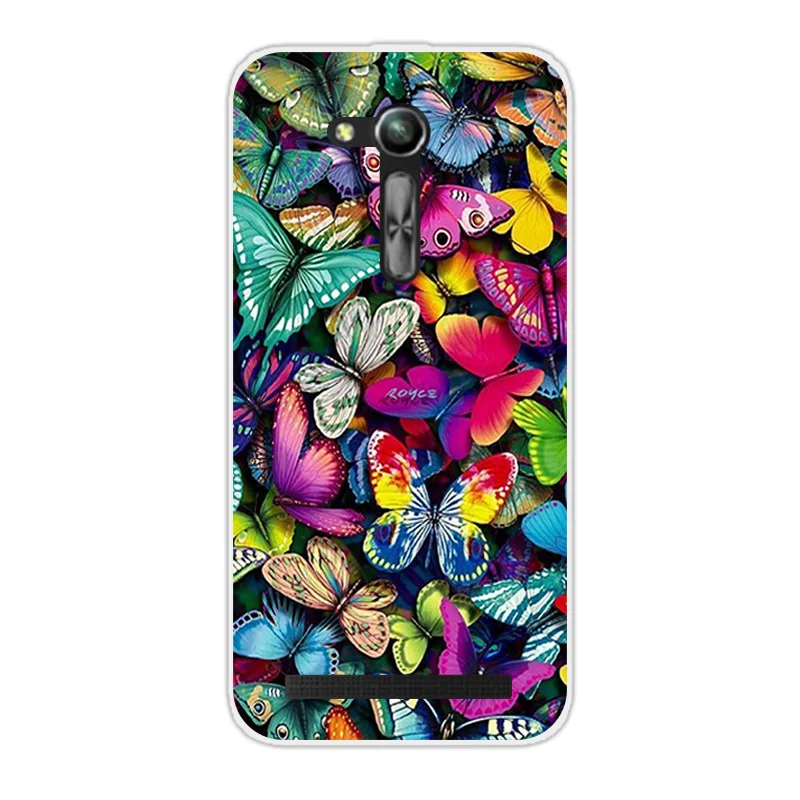 Чехол для Asus Zenfone Go ZB452KG задняя крышка мягкий силиконовый чехол из ТПУ дизайн с