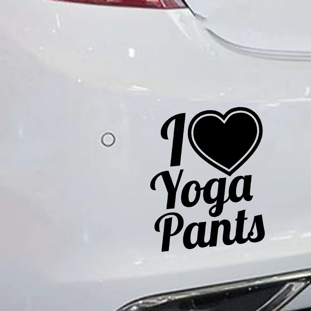 Виниловая наклейка с надписью My Heart Yoga | Автомобили и мотоциклы