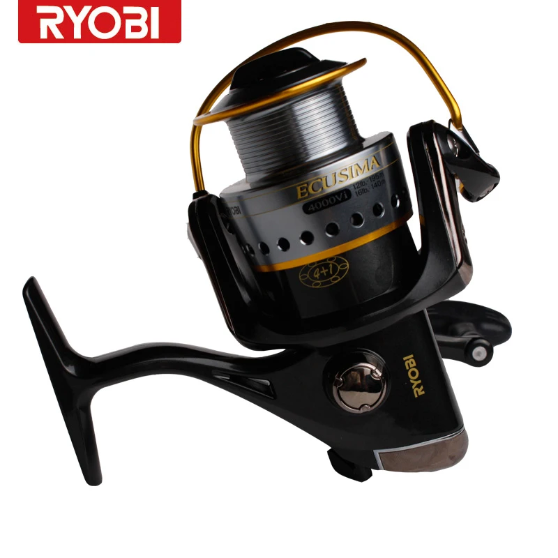 Рыболовная леска RYOBI катушка ECUSIMA 1000/2000/3000/4000 спиннинг металлическая приманка