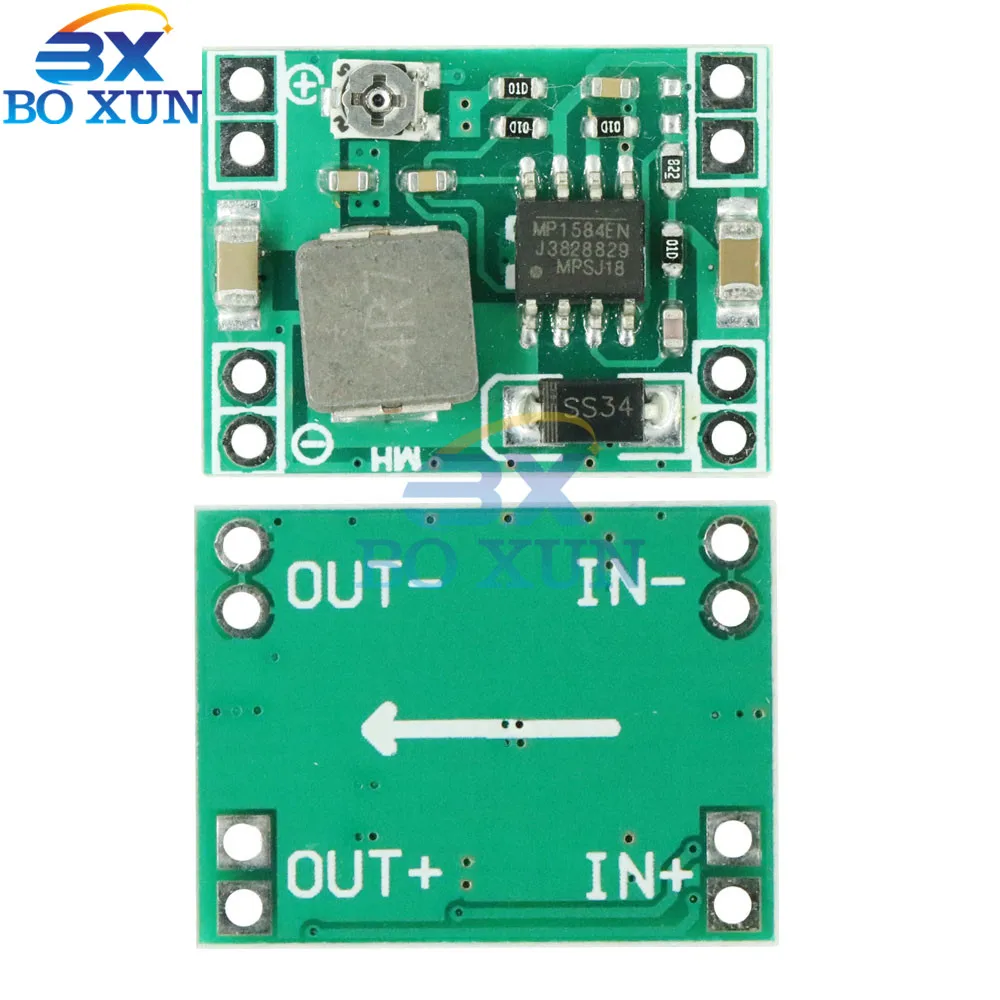 Мини 3A DC конвертер Регулируемый понижающий модуль питания Замена LM2596s|module power|module