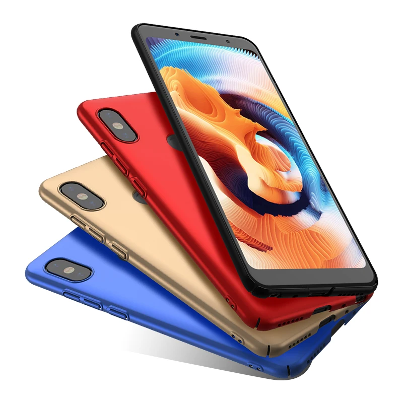 Redmi S2 чехол для xiaomi redmi s2 PC жесткий случае soild Цвет тонкая красная черный 5 99 дюймов |