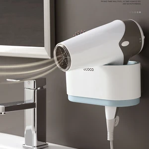 Аксессуары для ванной комнаты держатель для фена и хранения набор для ванной комнаты с отдельным держателем для вилки настенная полка не сверлить