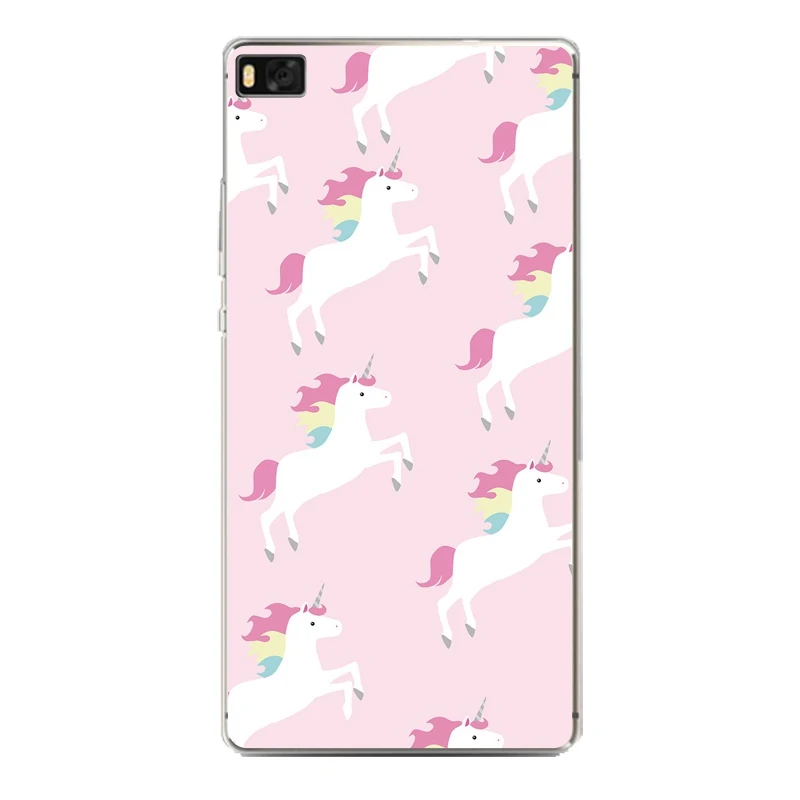 Soft Silicone TPU phone Case For huawei P10plus P8 P9lite honor 3c 4c 6a 7 8 9 5c Cartoon Cat dense Horse dog Free Shipping | Мобильные