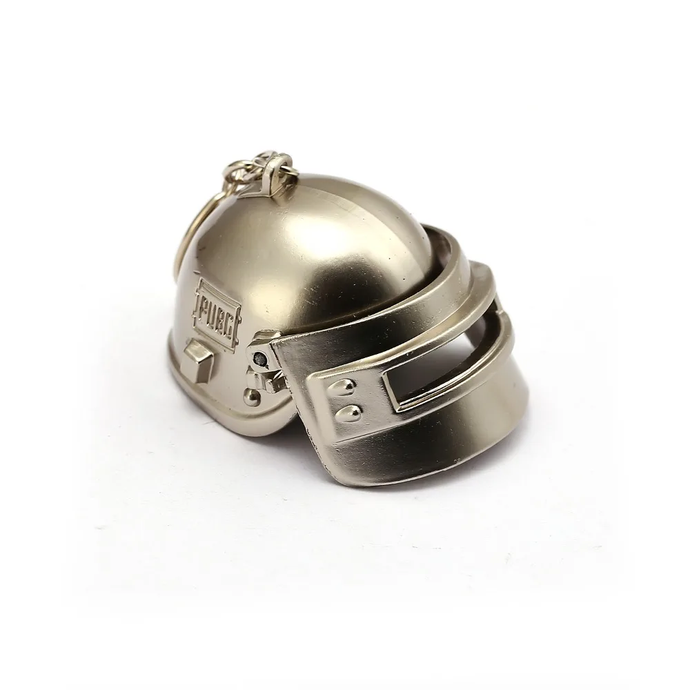 Брелок Playerunknown's Battlegrounds с 3d подвеской в виде шлема большого уровня|key ring holder|keychain