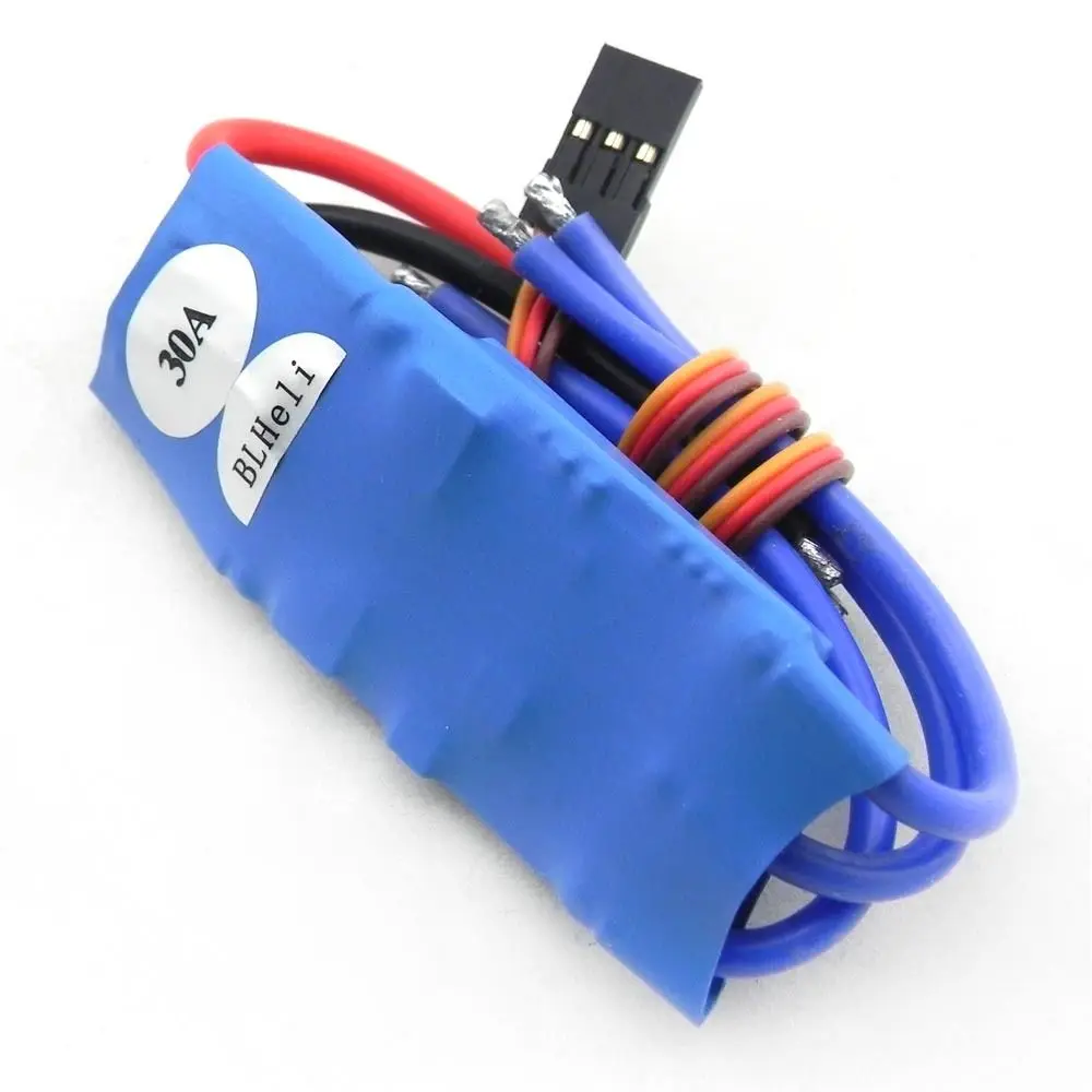 1 шт. бесщеточный Дрон 30A мотор ESC Регулятор скорости BLHELI-30A 2-3S для FPV Квадрокоптер