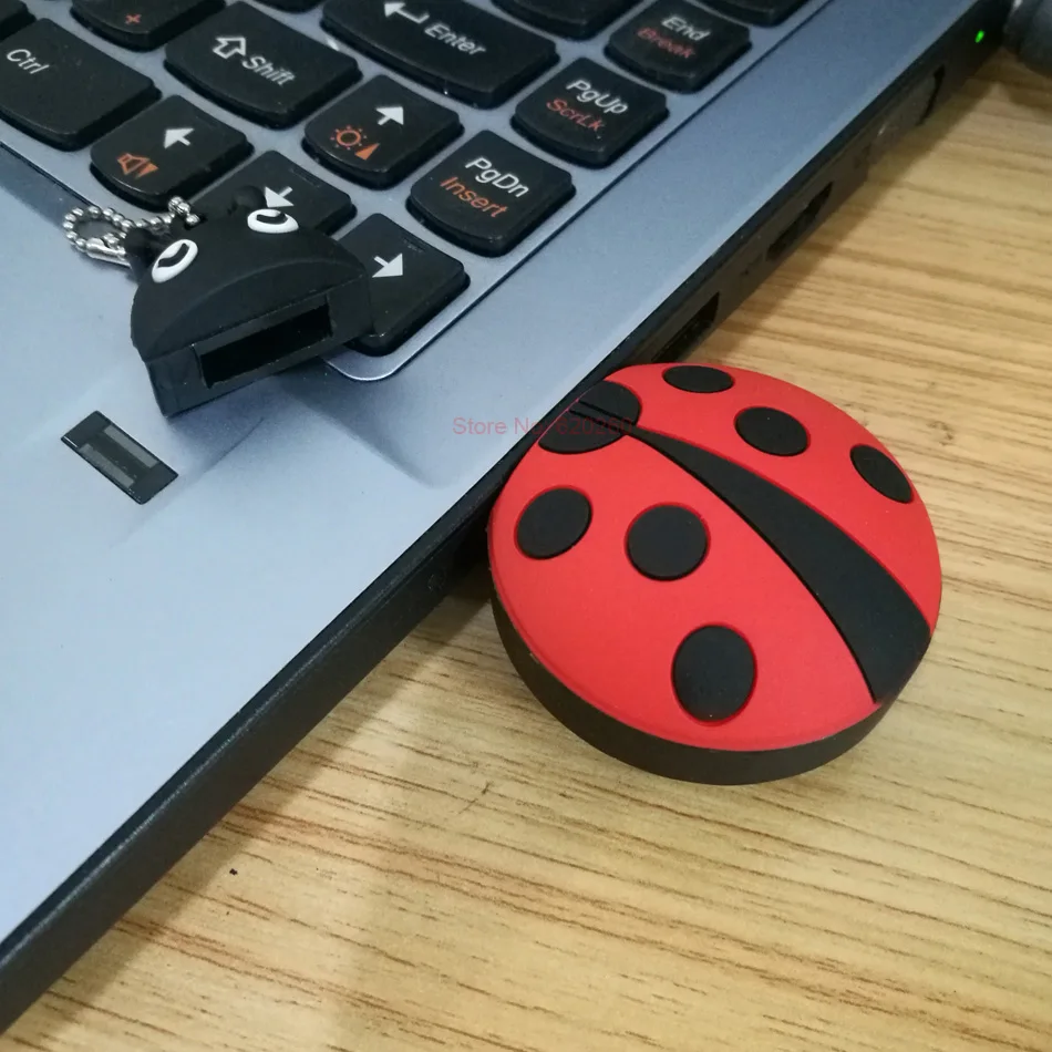 USB флеш накопитель 8G с милой божьей коровкой 32 ГБ 16 usb накопитель|16gb usb|pendrive 16gbflash