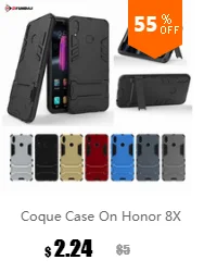Чехол Coque для Honor 8X, чехлы для huawei Honor 8X, силиконовая твердая пластмассовая броня, оригинальная Роскошная Противоударная подставка