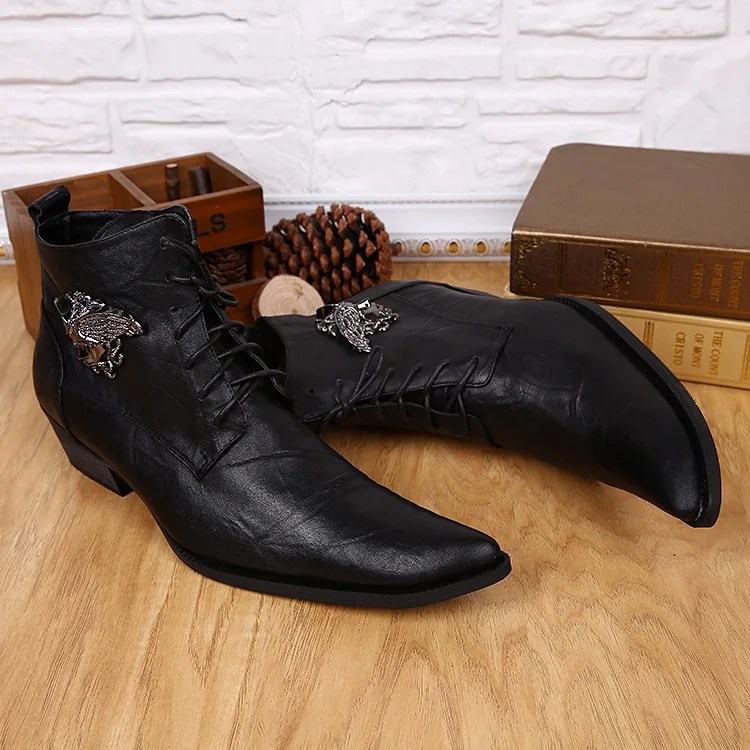 Остроносые туфли мужские. Ботинки мужские Cowboy Oxford. Ковбойские туфли мужские.