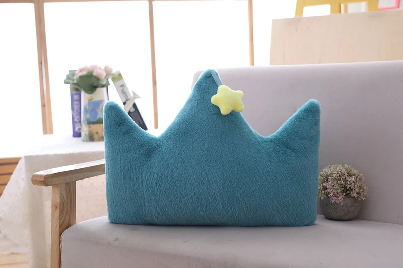 Sky Series Plush Toy Stuffed Soft Cartoon Moon Star Crown Heart-Shaped Plush Pillow Cute Sofa Cushion For Kids Birthday Gift
