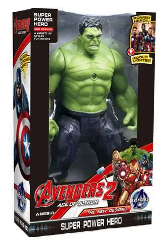 Hulk 19cm Hasbro Marvel мстители фигурки куклы халк аниме модель украшения игрушки для детей рождественский подарок на день рождения - Цвет: Hulk 19cm