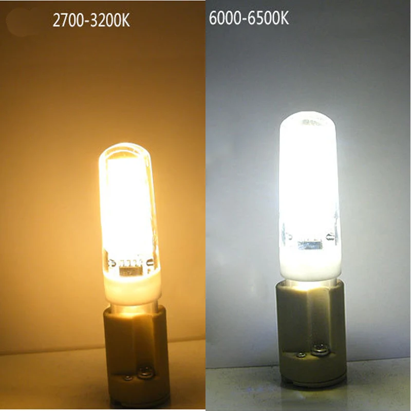 G9 G4 E14 LED 110V 220V 6W Dimmable LED Lamp 2609 SMD COB Bulb Lamp Light 360 Beam Angle Chandelier Lights Replace Halogen 10pcs images - 6