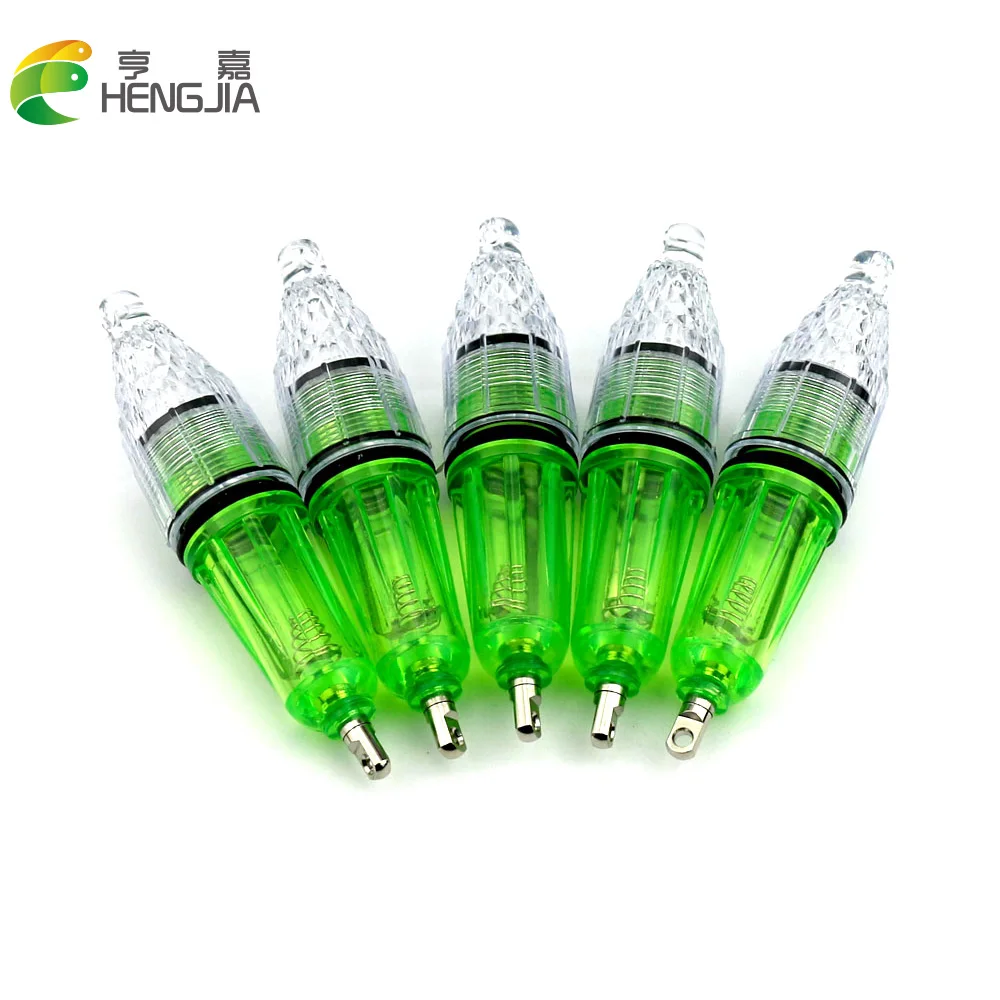 5pcs LED Underwater Fishing Lights Color-gathering flash light on Noctilucent Squid fishing lures lamps pesca tackles 2 | Спорт и