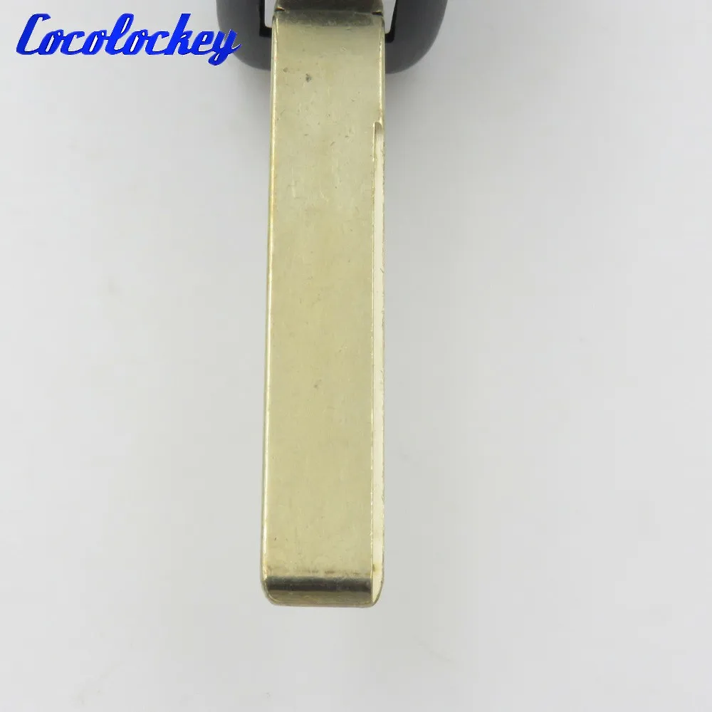 Cocolockey 3 кнопки складной пульт дистанционного ключа оболочки корпуса для Land Rover LR3 для Range Rover Sport с большое лезвие без логотипа