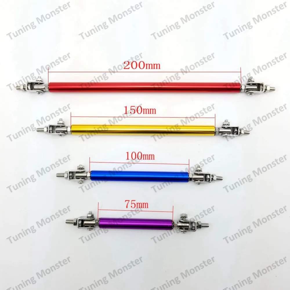 Универсальный Регулируемый разветвитель бампера переднего Монстр 1 пара |