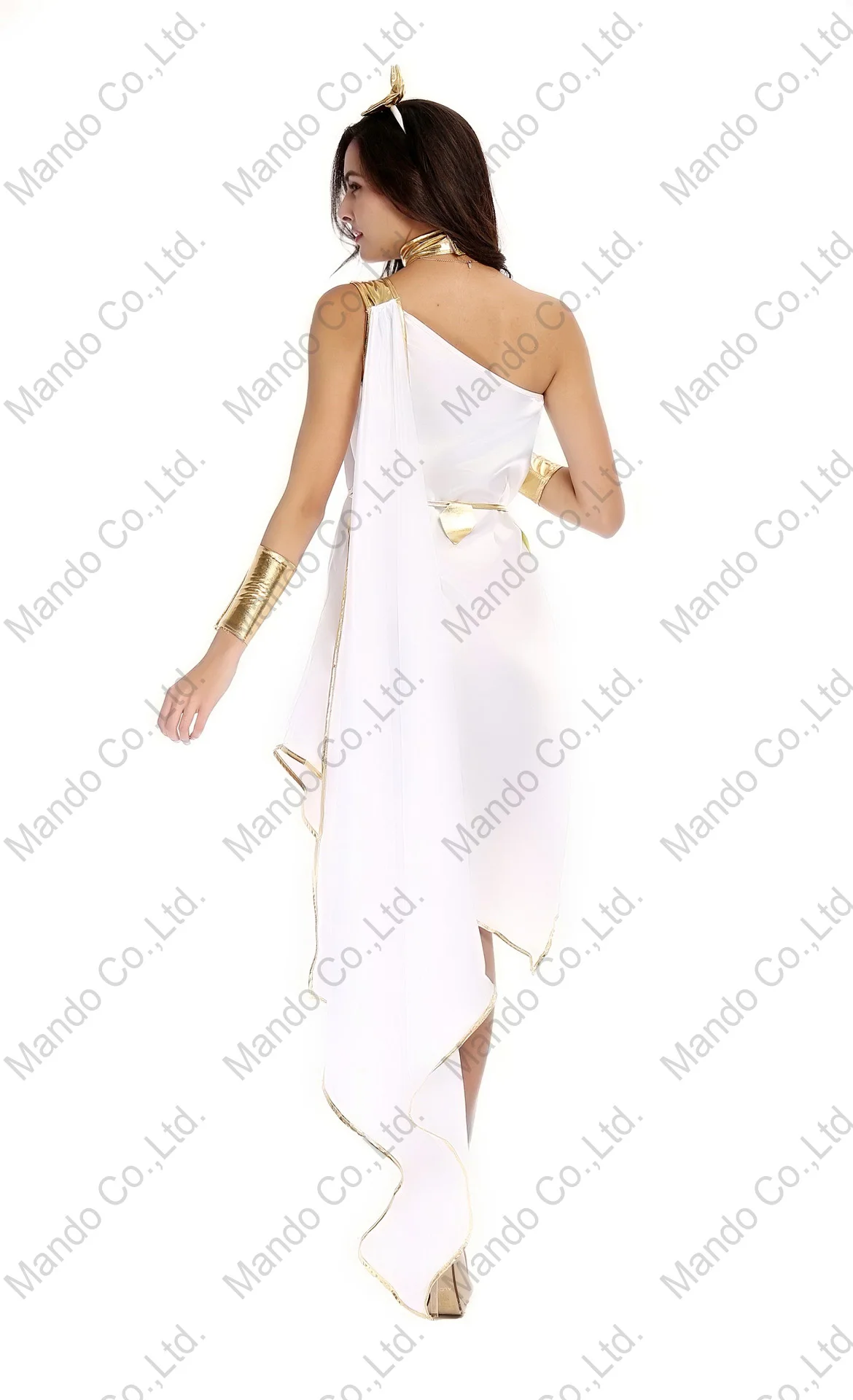 

Adult Women Sexy Greek goddess Athena White dress Cosplay Costume halloween Girls Masquerade party costume Dresses