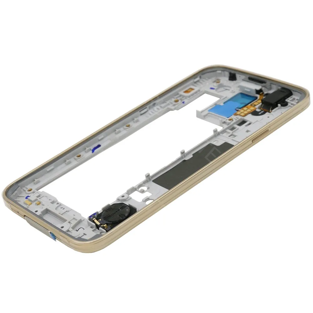 RUIHUITE средний корпус для Samsung Galaxy S5 G900 G900F G900A G9008V средняя рамка задняя Ремонт