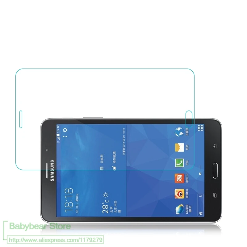 Закаленное стекло для Samsung GALAXY Tab 4 7 дюймов T231 T235 T230|t230 glass|tempered glass inchtempered |