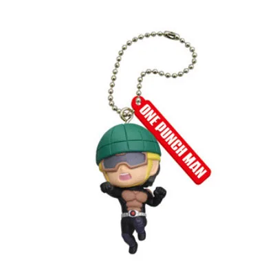 Японского аниме one punch man коллекция 2 оригинальные капсульные игрушки Сайтама