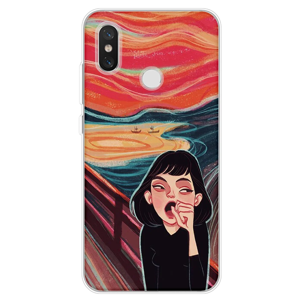 Абстрактная живопись узорчатый чехол для Xiaomi Redmi 5 Plus 5A 6A 3 3S 4 6 Pro 4 4A 4X4 Prime Note 5 6 7 Pro 3 4 Pro, Всемирная 4X 5A крышка