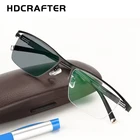 HDCRAFTER мужские (SPH:0  + 400) фотохромные очки для чтения, очки для дальнозоркости, гиперметропии, диоптрии, очки по рецепту, солнцезащитные очки