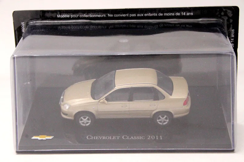 IXO 1:43 для Chevrolet Lux Kadett Hatch Vectra GP Corsa Marajo Kadett Omega Monza Classic Prisma Ipanema игрушки автомобиль литая модель - Цвет: Classic 2011