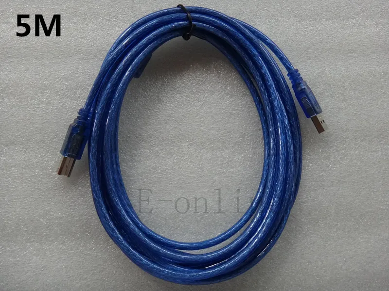 Удлинитель USB 2 0 для принтера 3 м 1 5 10 футов|cable usb stereo|usb video transfer cablecable yellow |