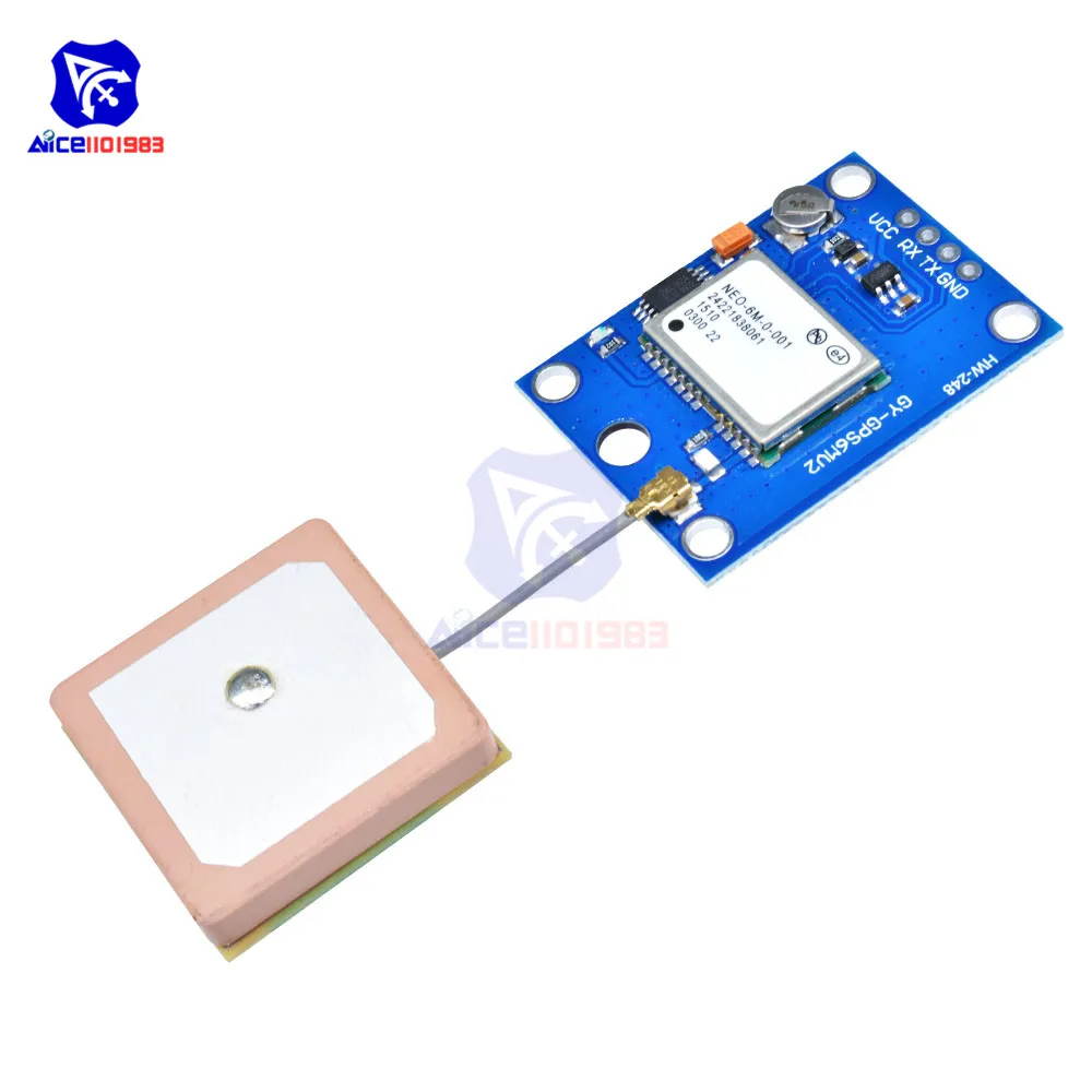 Diymore GY GPS 6MV2 NEO 6M модуль NEO6MV2 встроенный EEPROM APM2.5 антенна RS232 TTL доска для Arduino игровые