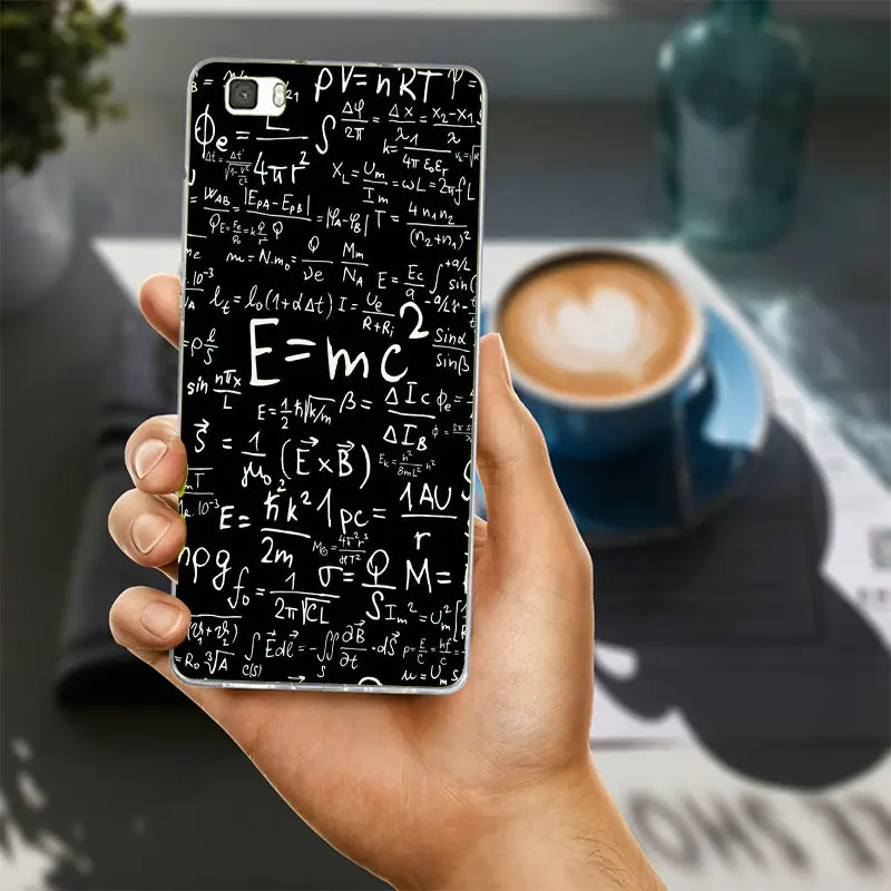 Модные химии Стиль Art Мягкие TPU чехол для телефона huawei P8 P9 P10 P20 Lite Коврики 10 Pro Y5 Y6 Y3