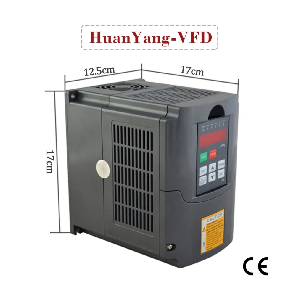 Инвертор частоты 4HP 3kw мощность 13A частотно-регулируемый привод двигателя регулятор скорости вращения шпинделя vfd