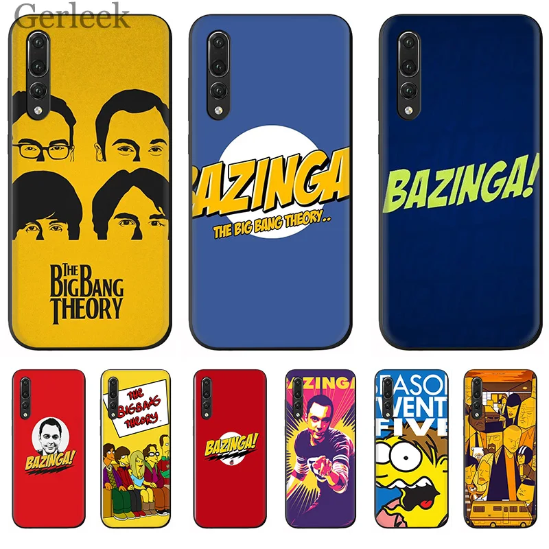 Чехол на мобильный телефон Bazinga С сериалом Теория большого взрыва для Huawei P Smart P30 P8