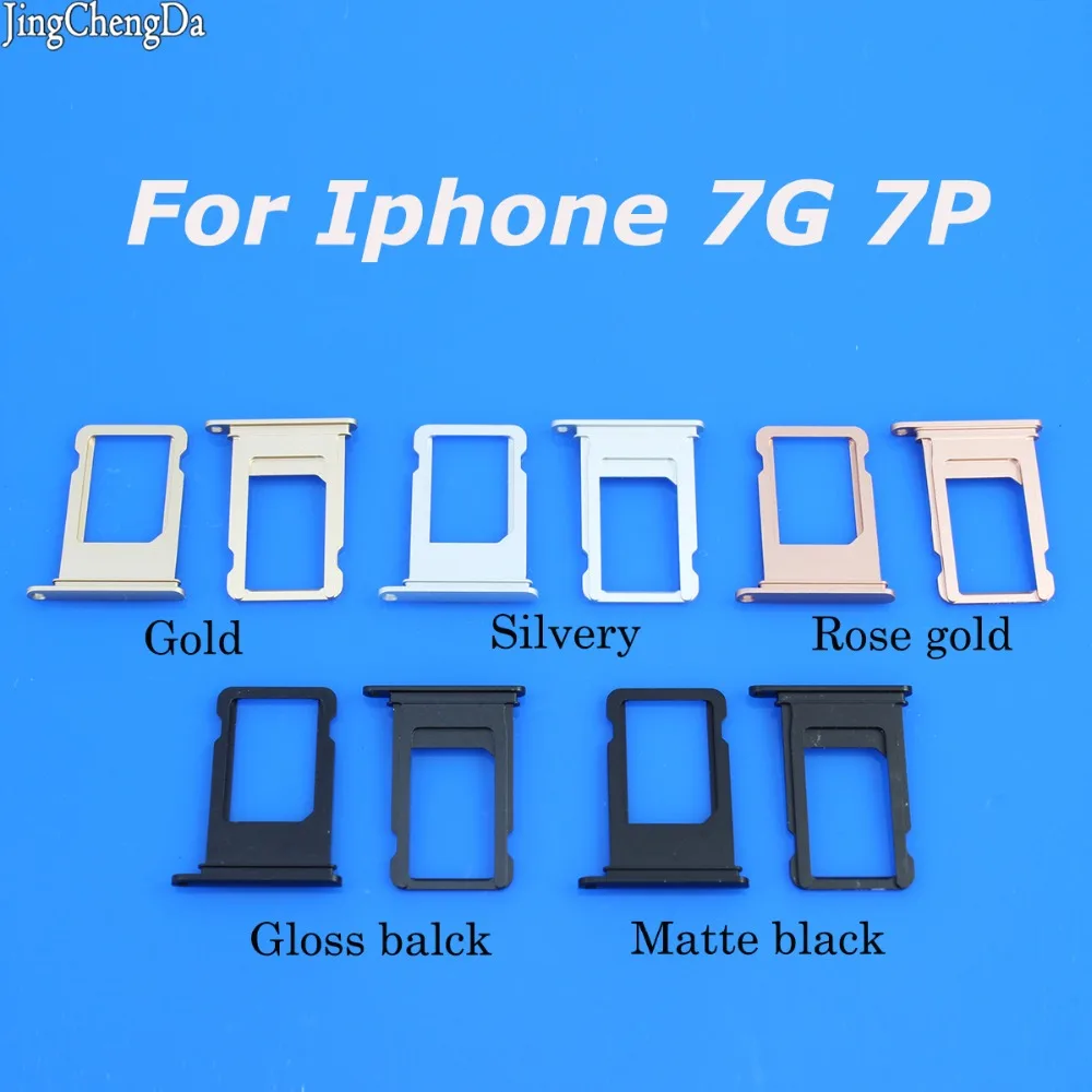 

Держатель для SIM-карты JCD слот для Iphone 7 7G 7 P 7 Plus SIM Слот-адаптер 5 цветов