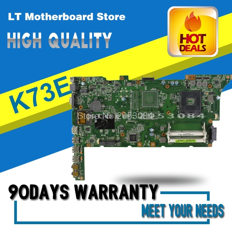 K73E Motherboard REV 2.3 HM65 USB2.0 For Asus X73E K73SD Laptop motherboard Mainboard test 100% OK | Компьютеры и офис