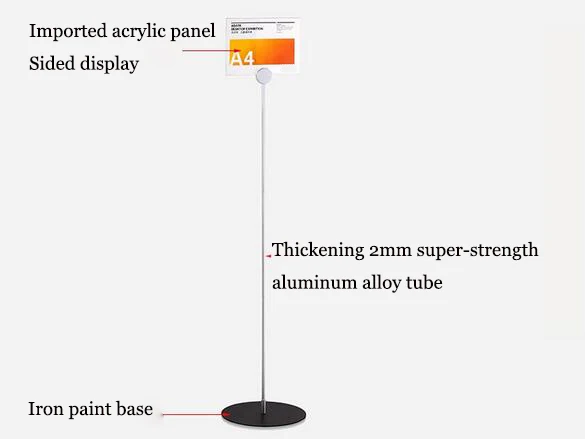 Рамка для постера А3 рама баннера А4 стойка напольная инструкции магазина