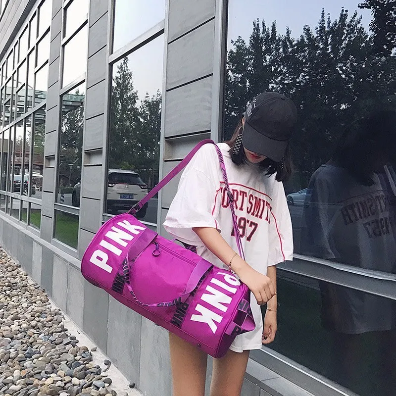 Нейлоновая женская спортивная сумка SNUGUG для фитнеса водонепроницаемая одежда