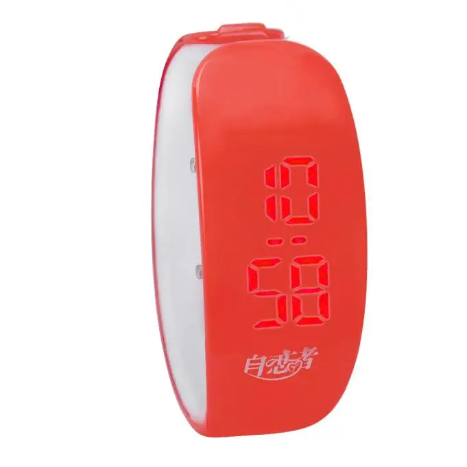 Классические модные женские часы с резиновой подсветкой датой спортивный