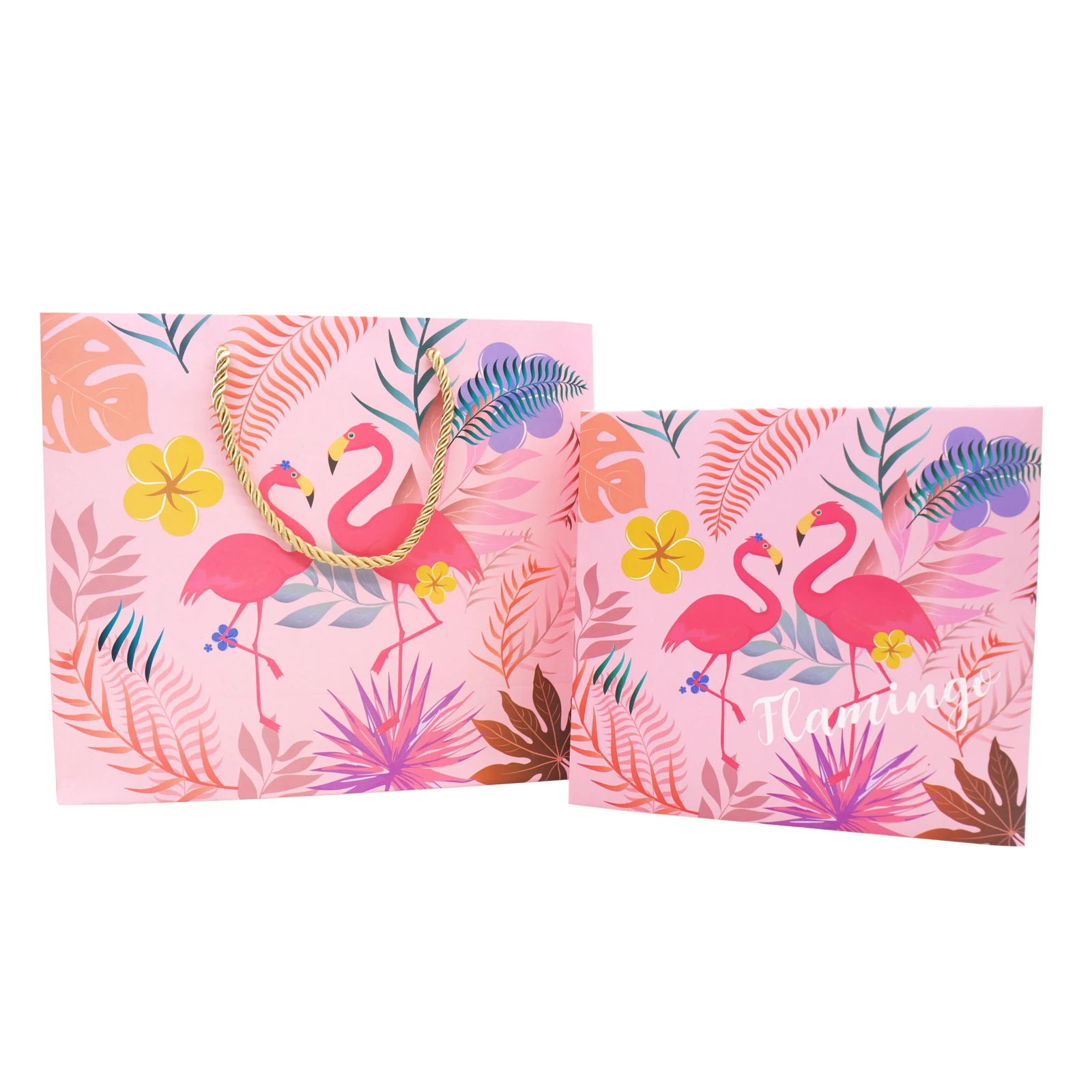 Свадебный праздник Фламинго подарочные коробки набор романтическая DIY Декор