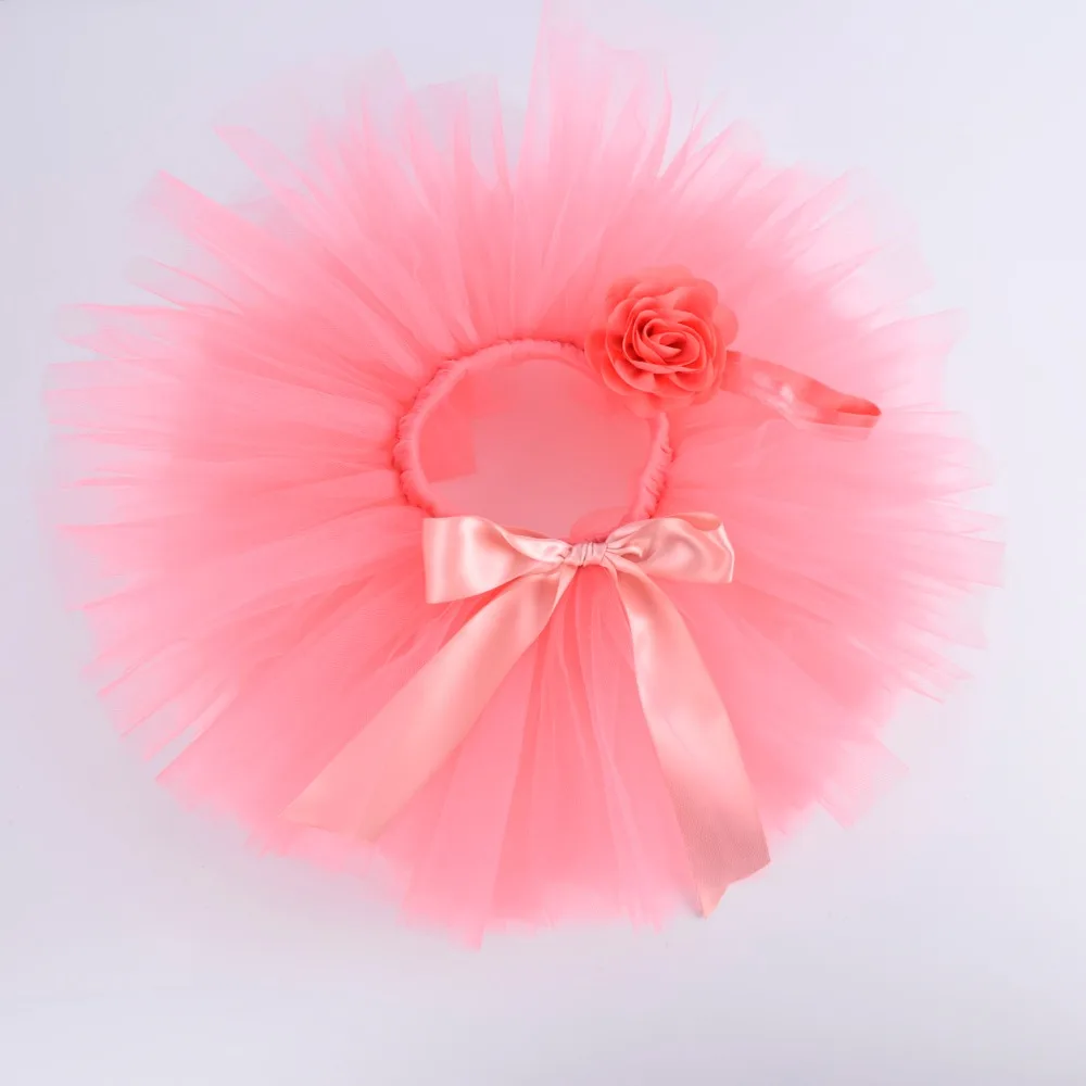 Юбка-пачка и повязка на голову для маленьких девочек 0-12 месяцев | Мать ребенок