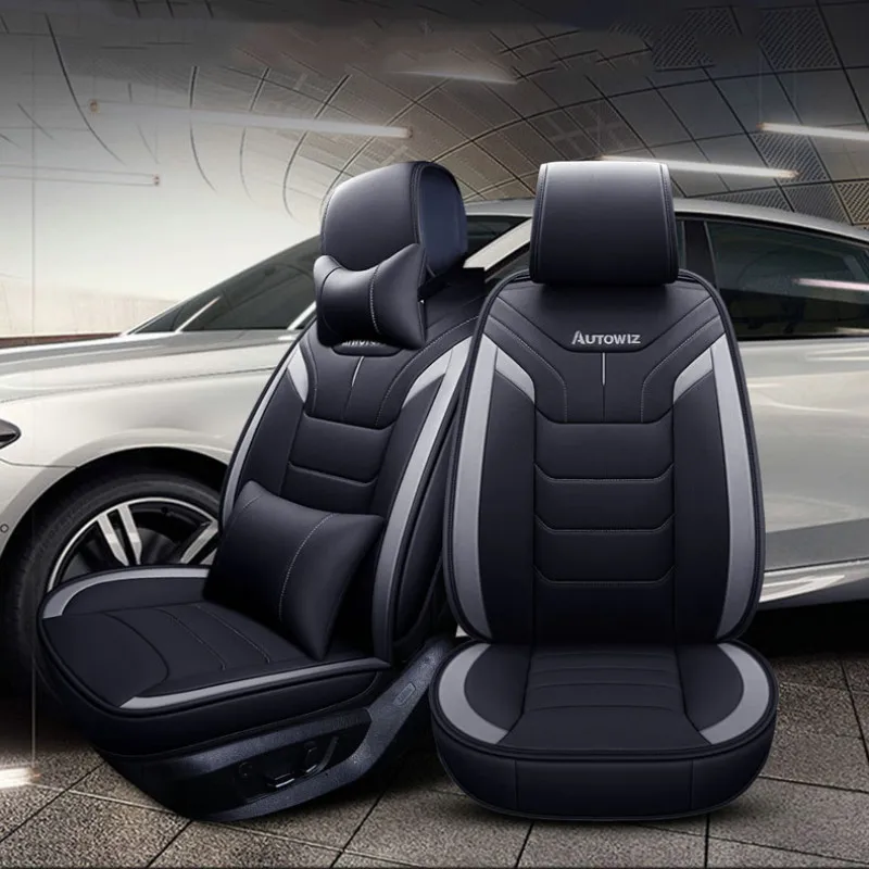 Кожаный чехол для автомобильного сиденья полный комплект land rover defender открыть 2 3