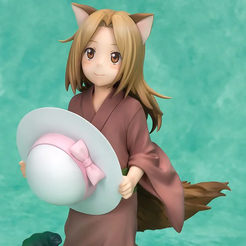 Экшн-фигурка Нацумэ Yuujinchou с маленькой лисой масштаб 1/8 окрашенная фигурка лисы