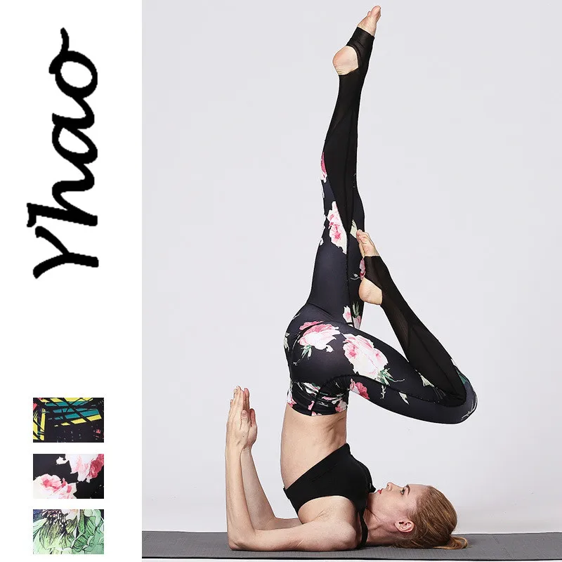 Женские обтягивающие спортивные штаны для йоги сексуальные Стрейчевые леггинсы