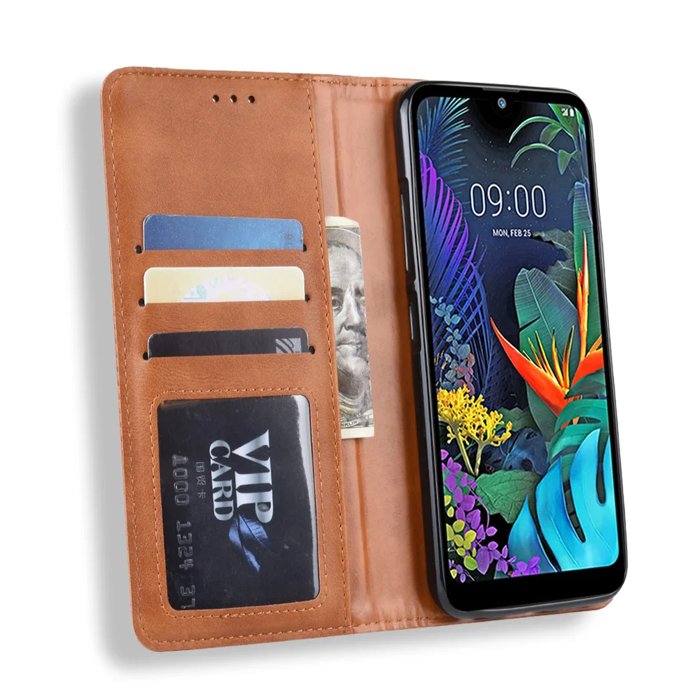 Для LG X6 чехол LG X6 Винтажный стиль из искусственной кожи флип-чехол для LG X6 LMX625N чехол 6,26 дюймов