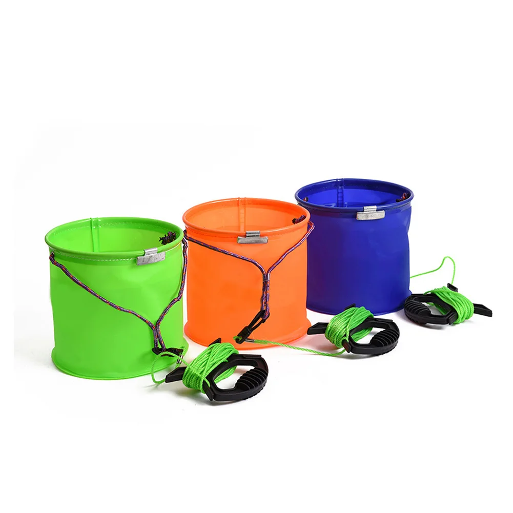 

Hot Portable EVA Folding Bucket Camping Hiking Bucket Fishing Tackle Barrel Storage Bag DO2