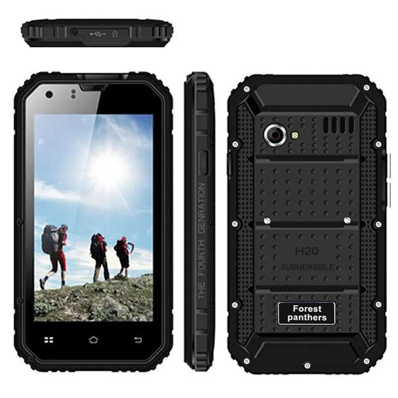 M2 прочный IP68 Водонепроницаемый 3 г смартфон пыле противоударный MTK6580 4 ядра Android 6.0