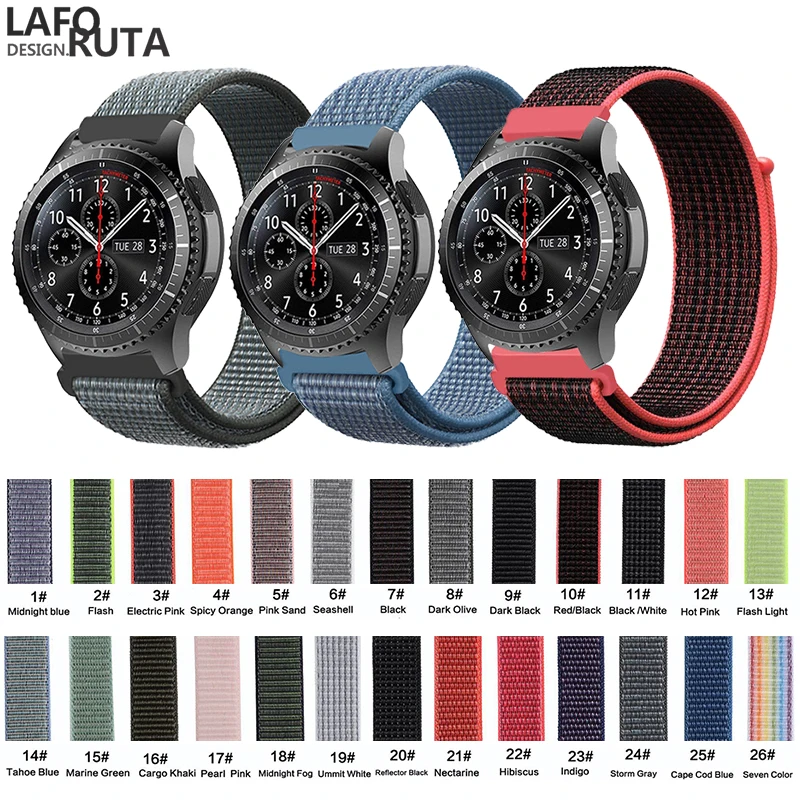 Ремешок Laforuta для часов Samsung Gear S3 Frontier Classic Galaxy ремешок с быстросъемным циферблатом