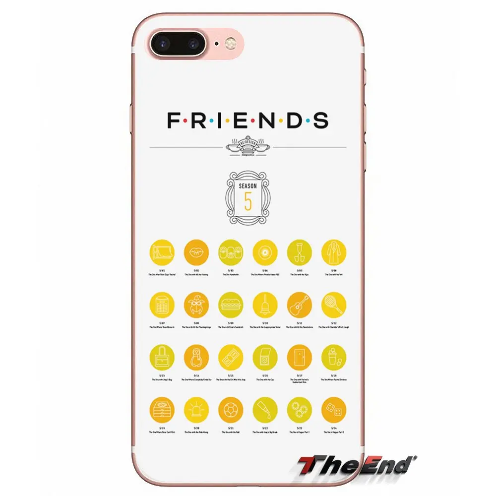 Soft Transparent Cases Cover For Samsung Galaxy J1 J2 J3 J5 J7 A3 A5 A7 2015 2016 2017 J330 J530 J730 Friends Funny Tv Show logo | Мобильные