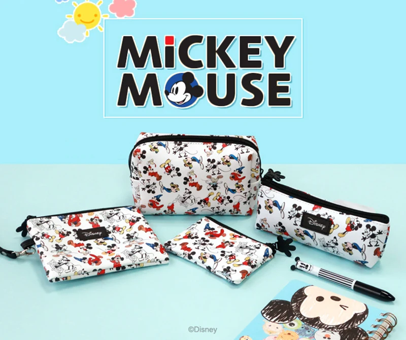 Подлинная disney классический Микки Ретро стиль ручная роспись серии многофункциональная женская сумка кошелек сумка для ухода за младенцем Мода мумия